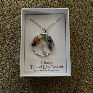 Chakra Tree of Life Pendant Necklace